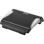 Poggiapiedi Q-Connect con tappetino in gomma  40x35x16 cm antracite KF20076