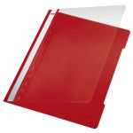 Cartellina ad aghi con clip Leitz in PVC