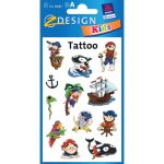 Tatuaggi Avery Kid assortiti - 1 foglio