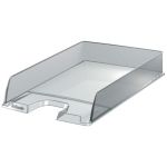 Vaschetta portacorrispondenza Esselte Essentials in polistirene 25,4x6,1x35 cm - conf. 10 pezzi trasparente - 623603