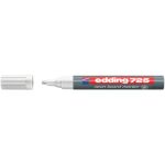 Marcatore Neon per lavagne edding 725 punta scalpello 2-5 mm bianco E-725 049