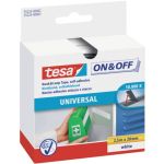 Nastro adesivo in tela velcro On&Off universale autoadesivo