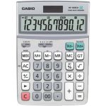Calcolatrice da tavolo Casio solare o batteria - display 12 cifre - grigio DF-120ECO-W-EP