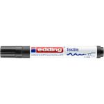 Marcatore per tessuti edding 4500 punta conica 2-3 mm nero E-4500 001