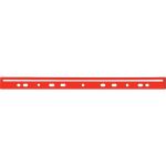 Dorso a foratura universale per stampati Q-Connect 30 cm rosso scatola da 100 - KF02284