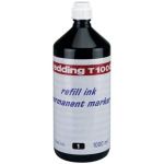 Inchiostro per ricarica marcatori permanenti  Edding 1 L nero 4-T1000001