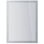 Cornici autofissanti DURABLE DURAFRAME® SUN A4 argento metallizzato 236x323mm  conf. 2 - 484123