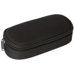 Astuccio ovalino small con cerniera Donau - 21x5,5x10,5 cm nero - 322118023