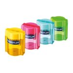 Temperamatite Staedtler a 2 fori con serbatoio colori assortiti - 513 006
