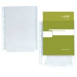 Buste con soffietto in PP Sei Rota Atla GS A4 foratura universale - trasparenti PP - Conf. 10 pz. - 662506