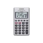 Calcolatrice tascabile CASIO 8 cifre a batteria - struttura in metallo Argento - HL-820VA-W-EP