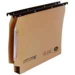 Cartelle sospese laterali per armadi ECO 33 cm avana