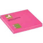 Foglietti riposizionabili Q-Connect 70 g/m² fucsia neon 76x76 mm 6 blocchetti da 80 ff - KF10516