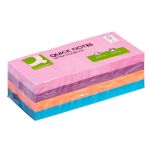 Foglietti riposizionabili Q-Connect 70 g/m² assortiti ultra 38x51 mm 12 blocchetti da 100 ff - KF02516