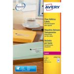 Etichette trasparenti lucide poliestere QuickPEEL™