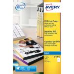 Copertine scrivibili per DVD AVERY 273x183 mm  - inkjet - conf. 25 fogli - J8437-25