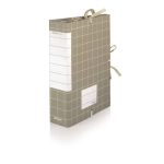 Faldoni con lacci rivettati Brefiocart Centro Class Resisto 25x35 cm dorso 20 cm grigio Conf. 10 pz - RES0201-20