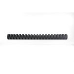 Dorsi plastici a 21 anelli GBC CombBind 28 mm A4 nero - fino a 240 fogli conf da 50 dorsi - 4028183