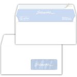 Buste con finestra Pigna Envelopes Silver90 Laser patella chiusa 110x230 mm bianco  conf. 500 - 0220921