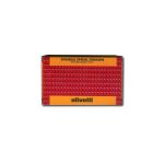 Nastro 2605/3NR Olivetti nero-rosso  80406