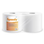 Bobina multiuso Lucart Speedy asciugatutto 171 m 2 veli 2 rotoli da 760 strappi - 852247T