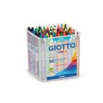 Pastelli a cera GIOTTO Cera assortiti  barattolo da 96 - F523600