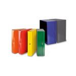 Scatola portaprogetto con bottone - dorso 8 cm