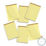 Blocco punto metallico 50 fogli Pigna Legal A4 giallo confezione da 10 pezzi - 0514394RM