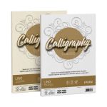 Carta lino da lettere Calligraphy