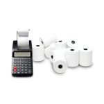 Rotoli calcolatrice POS Rotolificio Pugliese Exclusive BPA FREE 57 mm x 25 m 48 g/m² - f. 12 mm cf 10 pz