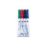 Marcatore per lavagne bianche TRATTO Memo punta tonda 1-2,5 mm assortiti Conf. 4 pezzi - 854100