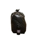 Sacchi immondizia per rifiuti inorganici Rolsac 130 L 90x120 cm - 50 µm nero - rotolo da 10 pezzi - 21130-1