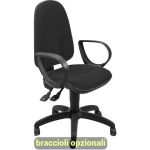 Sedia operativa girevole Unisit Team TMSY rivestimento ignifugo