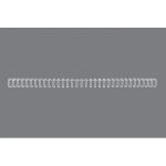 Spirali metalliche a 34 anelli GBC Wirebind - bianco