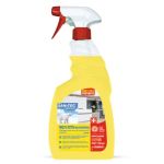 Sgrassatore alcolico disinfettante Sanitec Multi Activ multisuperficie - profumo limone - flacone 750 ml - 1838-S