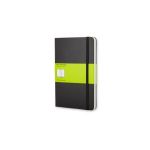 Taccuino a pagina bianca large 13x21 cm copertina rigida Moleskine nero MS-701146
