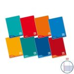 Maxi quaderno One Color Didattico per disgrafia A4 - 100 g/m² - 10M - 18+1 ff - colori assortiti - 7044