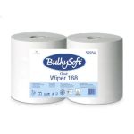 Bobina in pura cellulosa Wiper 168 Bulkysof - 800 strappi - 2 veli  -bianco Conf. 2 pezzi - 55954.E10