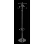 Appendiabiti MAULgrando nero h 176 cm - 8 ganci Z860001