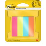 Segnapagina removibili in carta Poptimistic 15x50 mm Conf. 4 blocch. da 50 ff Post-it® assortiti - 670-4-POP