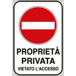 Cartello proprietà privata Cartelli segnalatori