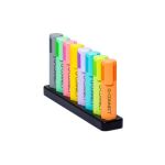 Desk set evidenziatori Q-Connect 1,5-5 mm colori pastello assortiti