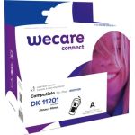 Rotolo 400 etichette compatibili Brother 29 mm x 90 mm Wecare nero/bianco K80049W4