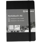 Taccuini Donau 95 ff righe A6 nero 1346101-01