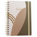 Quaderno spiralato Happy Life A5 100 ff 80 g/m² marrone