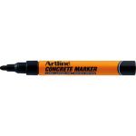 Marcatore speciale per uso edilizio, cemento e mattoni Artline Concrete - punta tonda 2,3 mm nero - A CRM/N
