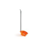 Alzaimmondizia in PP con manico e profilo in gomma arancio Perfetto Zinky up - 26450