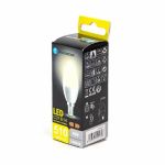 Lampadina a goccia LED C37 E14 6W