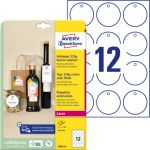 Cartellini micro-perforati Avery in cartoncino da 220 g