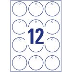 Cartellini micro-perforati Avery ultraresistenti in plastica da 190µ